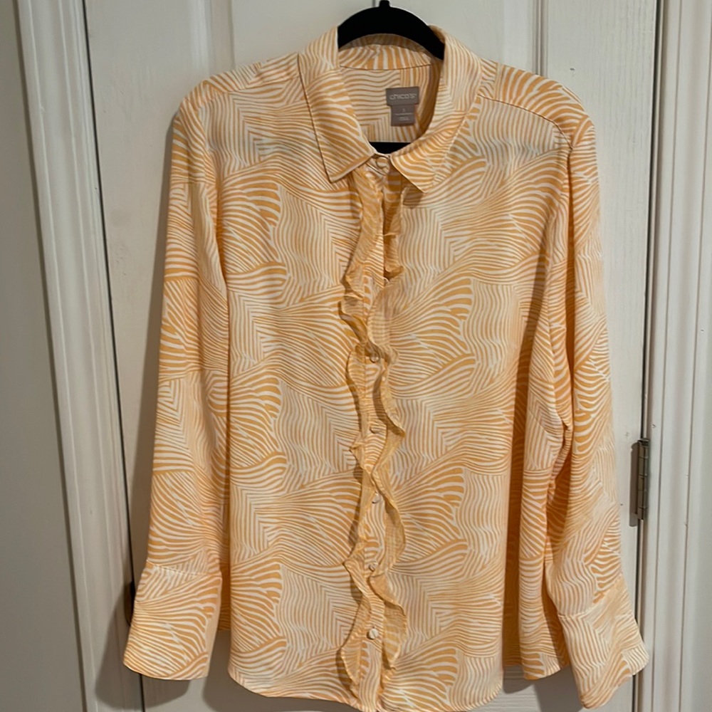 Chico’s Ruffle Blouse